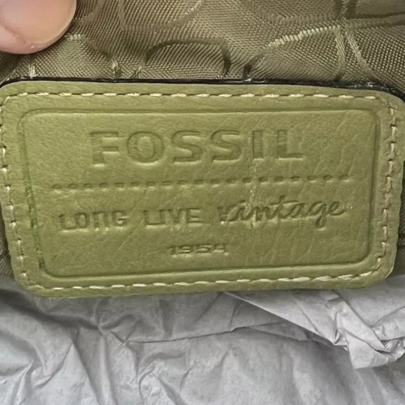 Fossil lime green shoulder bag - Picture 12 of 13